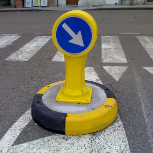 Colonnina flessibile a led