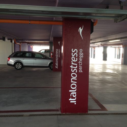 Personalizzazione parcheggio dedicato Italo Treno