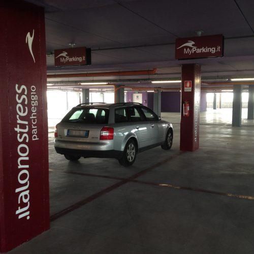 Personalizzazione parcheggio dedicato Italo Treno